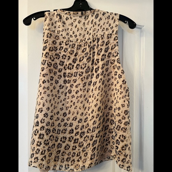 Joie animal print blouse silk - Picture 6 of 9